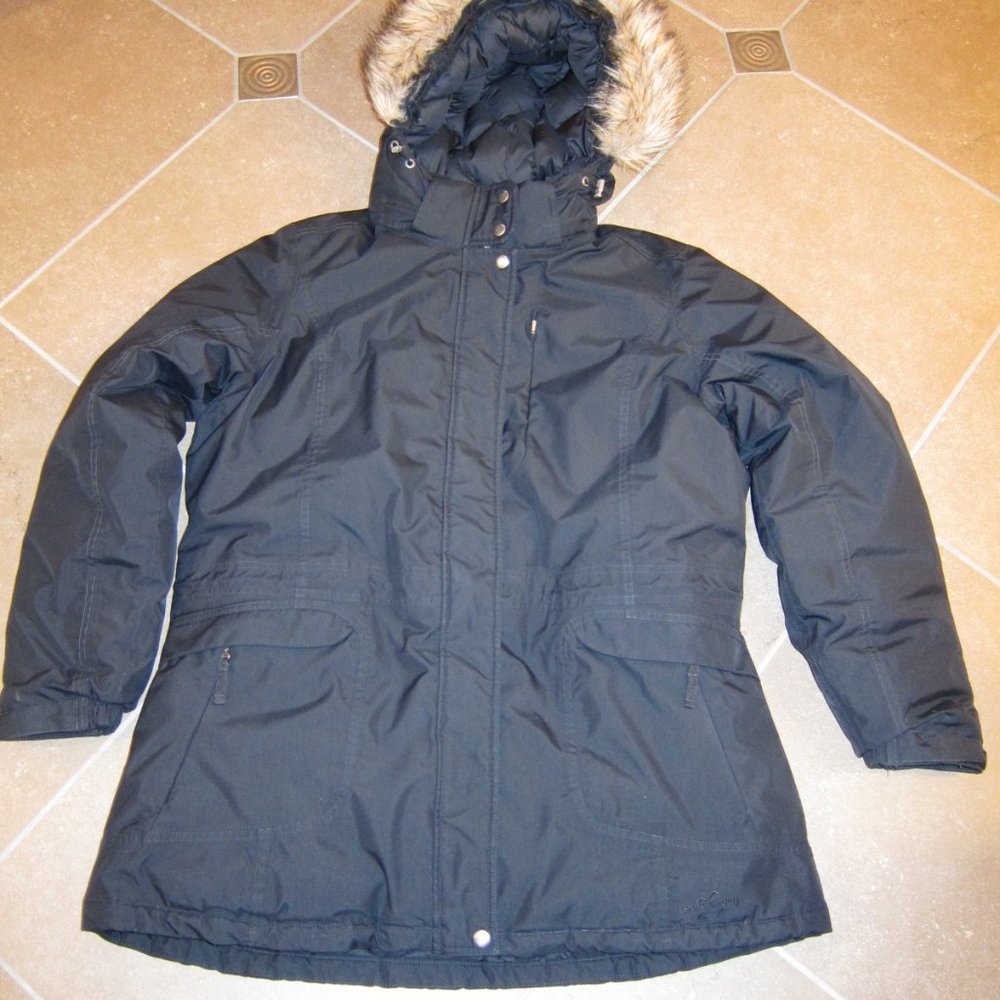 Eddie Bauer Goose Down Parka Size XL